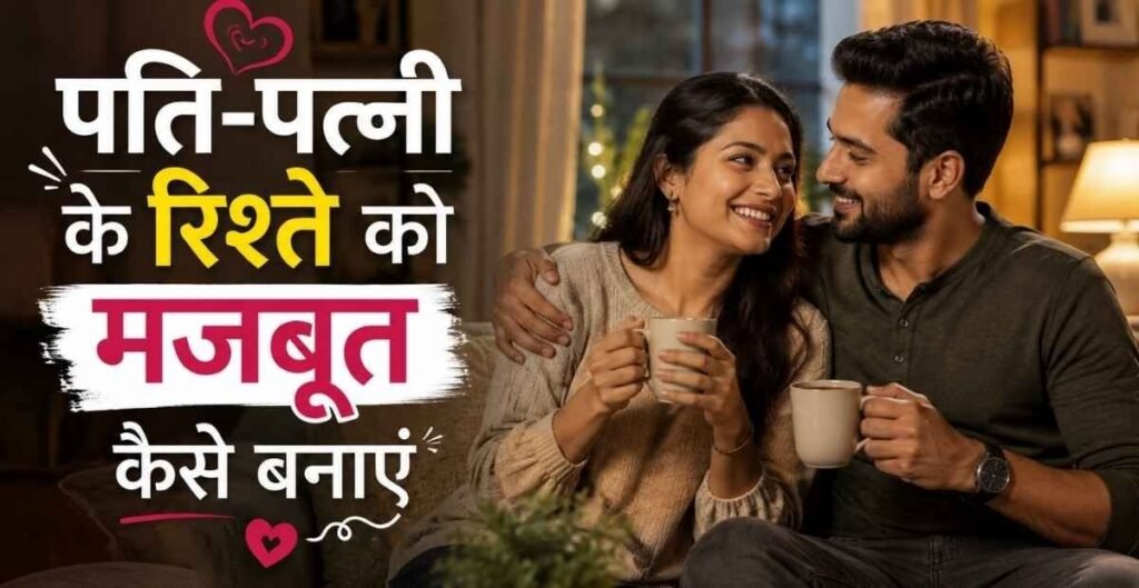 पति-पत्नी के रिश्ते को मजबूत कैसे बनाएं